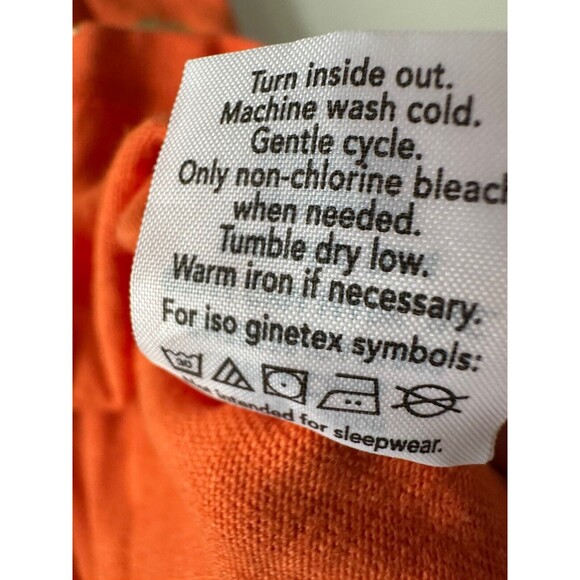 GYMBOREE Spice Market Orange w/ Gold Glitter Elephants Sleeveless Top Size 10 - Picture 5 of 7